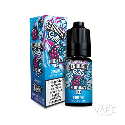 Seriously Salty by Doozy Vape Co - Blue Razz Ice - Nic Salt