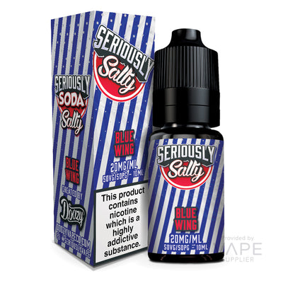 Seriously Soda by Doozy Vape Co Blue Wing Nic Salt