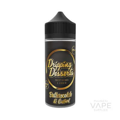 Dripping Desserts Butterscotch Custard 100ml Shortfill