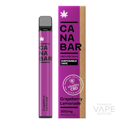 Canabar Grapeberry Lemonade 500mg