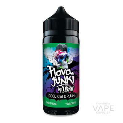 Flava Junki Cool Kiwi & Plum 100ml Shortfill