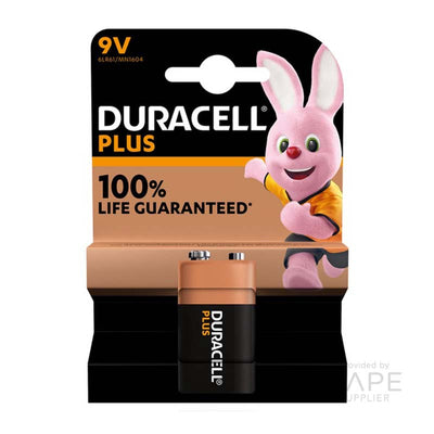 Duracell Plus/Power Boost 9V Single Packs