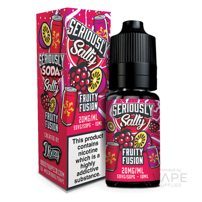 Seriously Soda by Doozy Vape Co Fruity Fusion Nic Salt