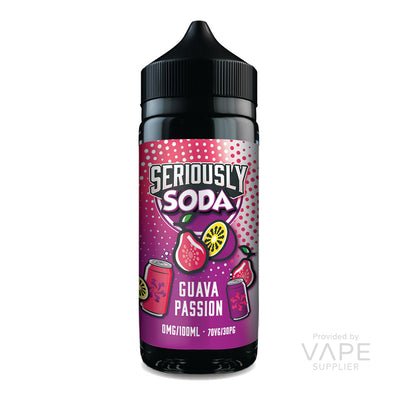 Seriously Soda by Doozy Vape Co Guava Passion 100ml Shortfill