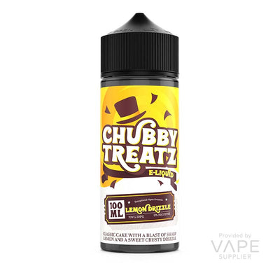 chubby treatz lemon drizzle cake 100ml shortfill