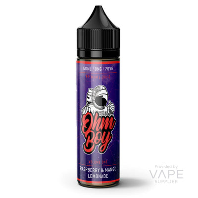 Ohm Boy Volume 1 Raspberry Mango Lemonade 50ml Shortfill