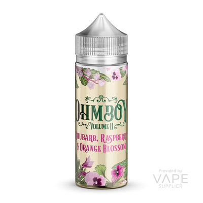 Ohm Boy Volume 2 Rhubarb Raspberry Orange 100ml Shortfill