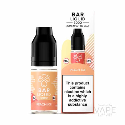 Bar Liquid 3000 Peach Nic Salt