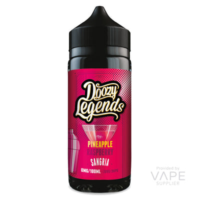 Doozy Legends Cocktails Pineapple Raspberry Sangria 100ml Shortfill