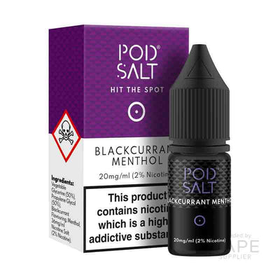 Pod Salt Blackcurrant Menthol Nic Salt