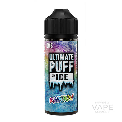 rainbow ultimate puff on ice 100ml shortfill