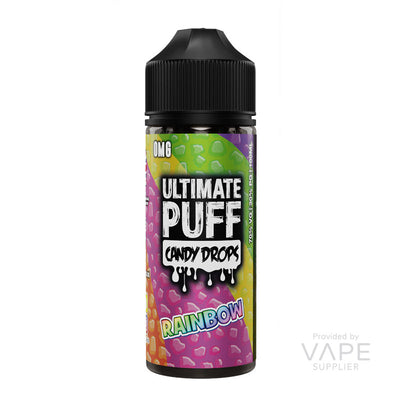 rainbow ultimate puff candy drops 100ml shortfill