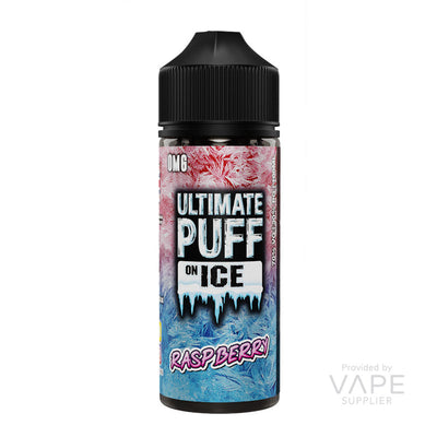 raspberry ultimate puff on ice 100ml shortfill