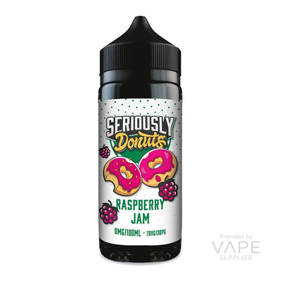 Seriously Donuts by Doozy Vape Co - Raspberry Jam - Shortfill - 100ml