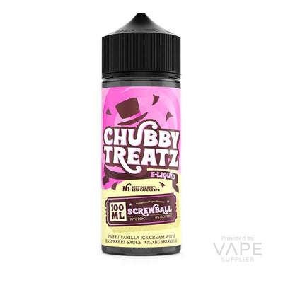 chubby treatz screwball 100ml shortfill