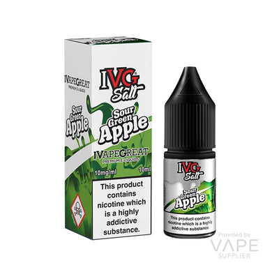 Sour Green Apple by IVG - 10ml - Nic Salt 10mg