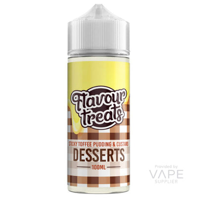 Flavour Treats Sticky Toffee Custard 100ml Shortfill