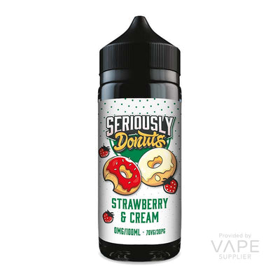 Seriously Donuts by Doozy Vape Co - Strawberry and Cream - Shortfill - 100ml