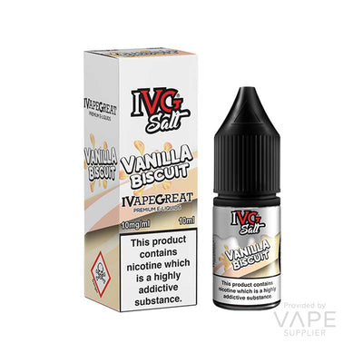 Vanilla Biscuit by IVG - 10ml - Nic Salt 10mg