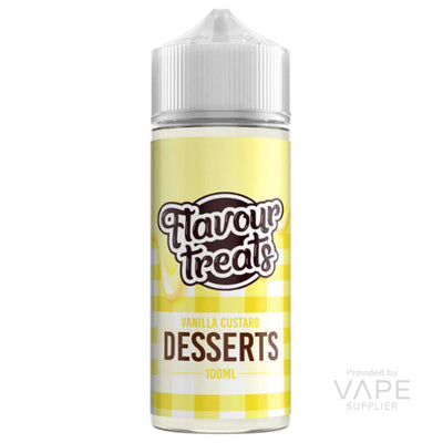 Flavour Treats Vanilla Custard 100ml Shortfill