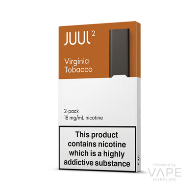 JUUL 2 Virginia Tobacco 18mg Pods 2 Pack