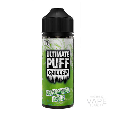 watermelon apple ultimate puff chilled 100ml shortfill